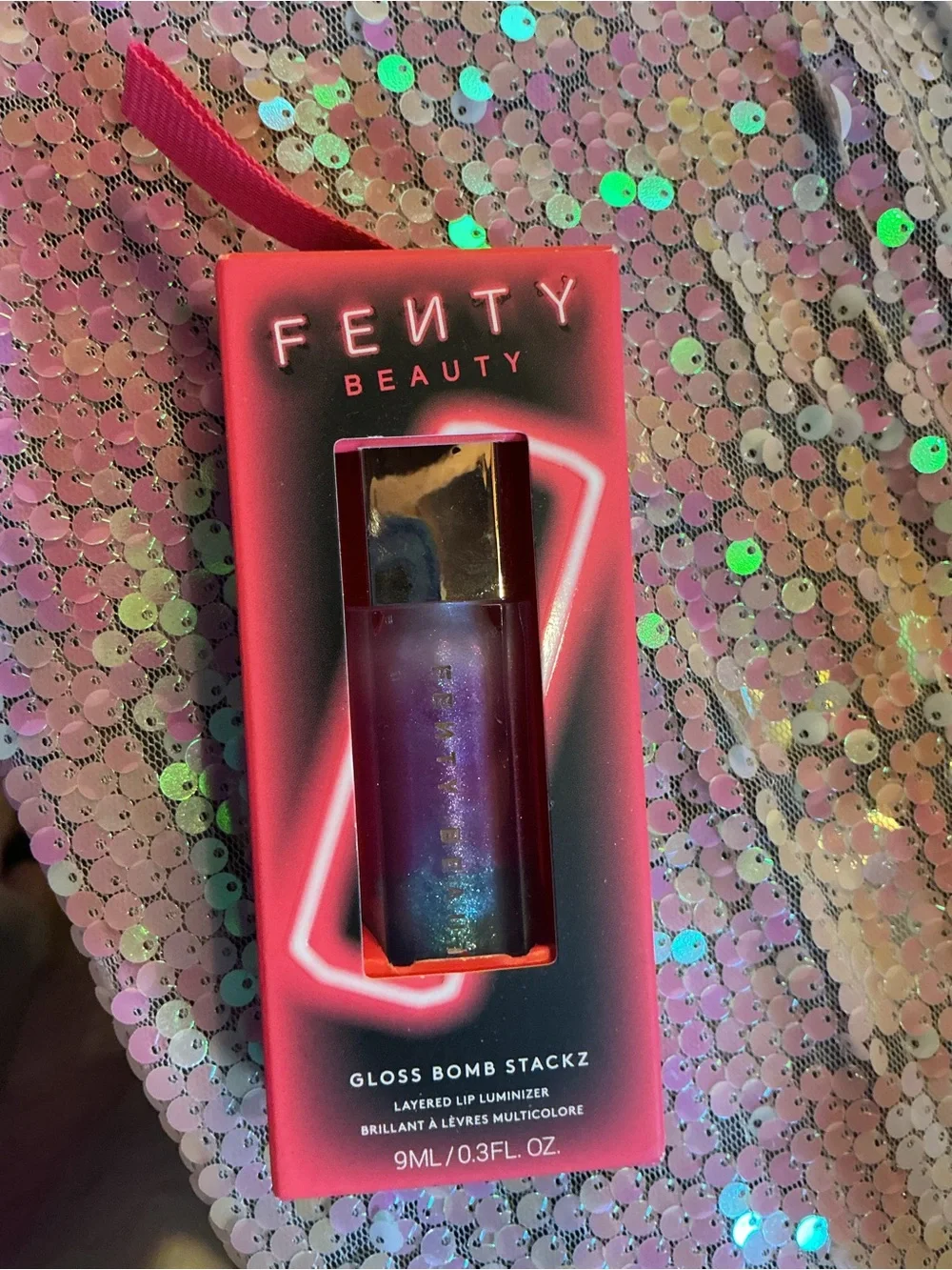 Fenty Beauty Gloss Bomb Stackz Layered Lip Luminizer - Iridescent Purple